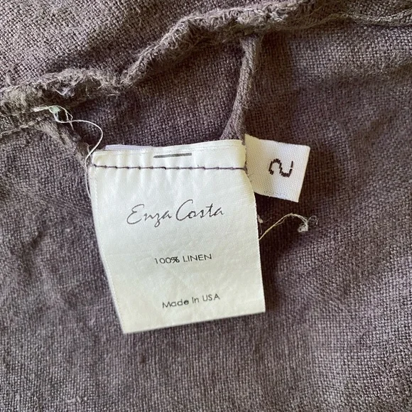 Enza Costa Linen Set Women’s M - Picture 5 of 6